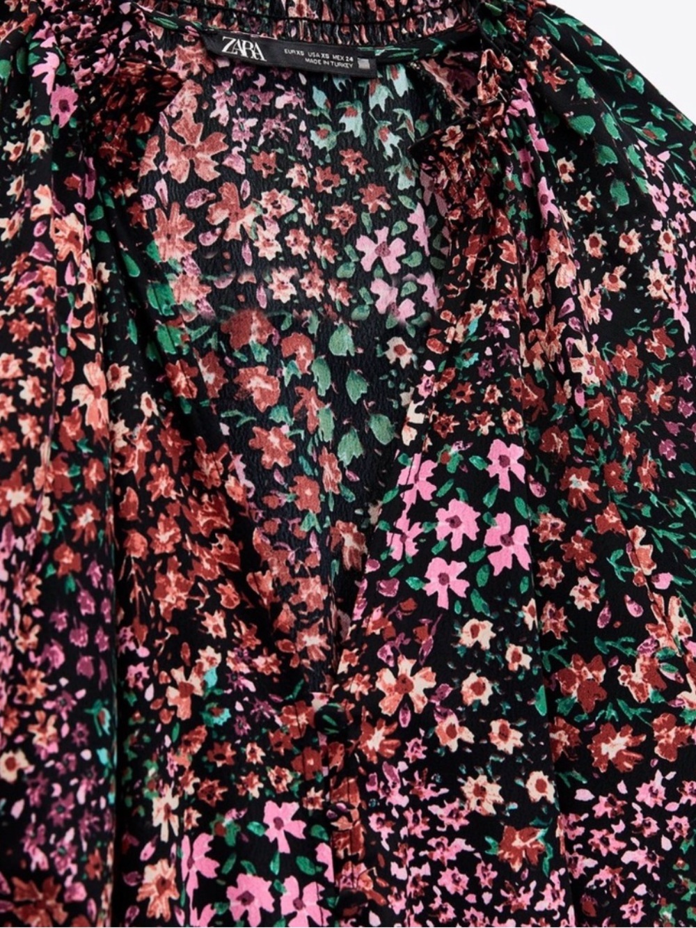 Ditsy Floral Print Romper Jumpsuit Set Size S - Picture 6 of 7